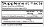 LIQUID VITAMIN D3 WITH K2