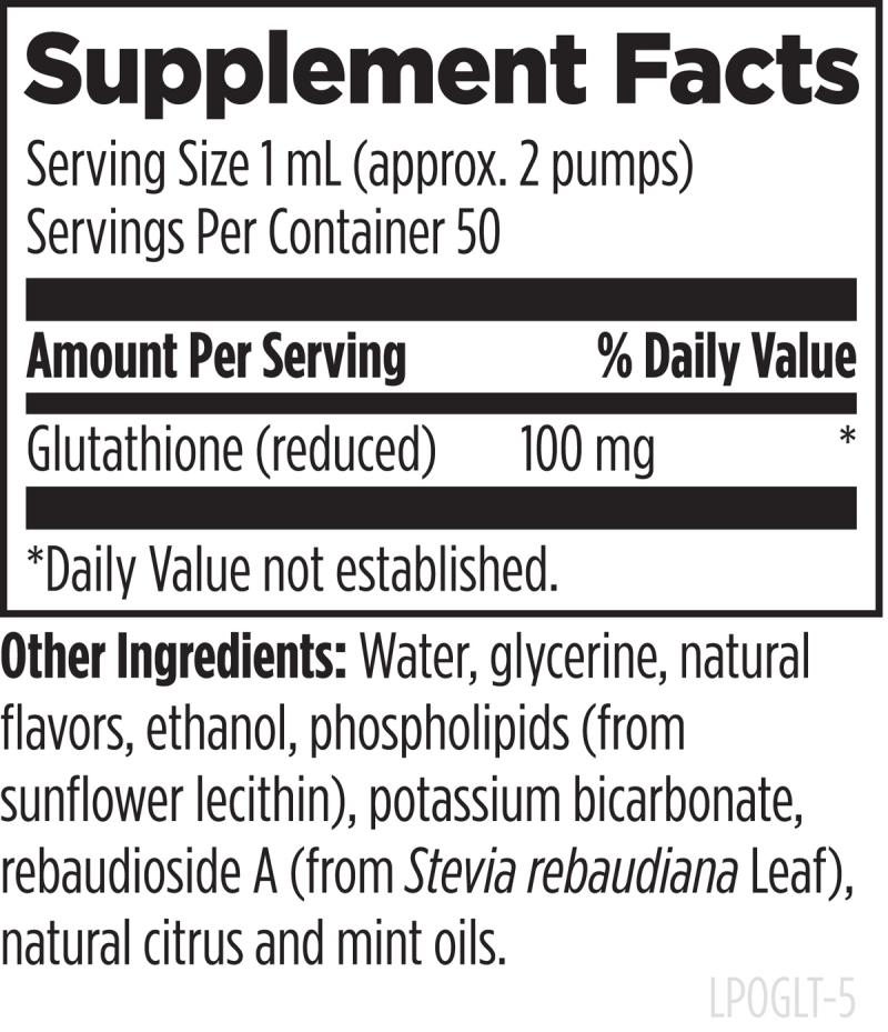Liposomal Glutathione